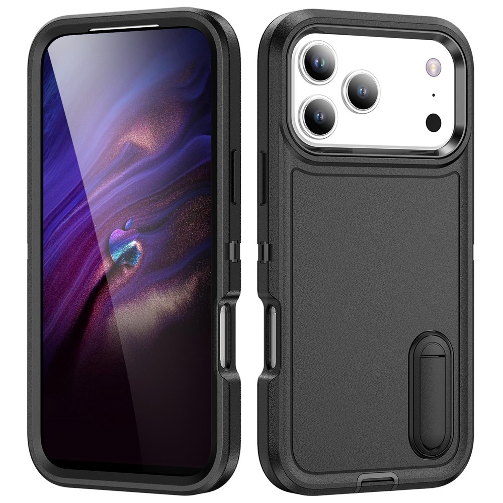  iPhone 17 Pro Max Skal Extreme Shockproof Hybrid Svart