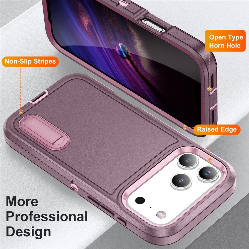 iPhone 17 Pro Max Skal Extreme Shockproof Hybrid Lila