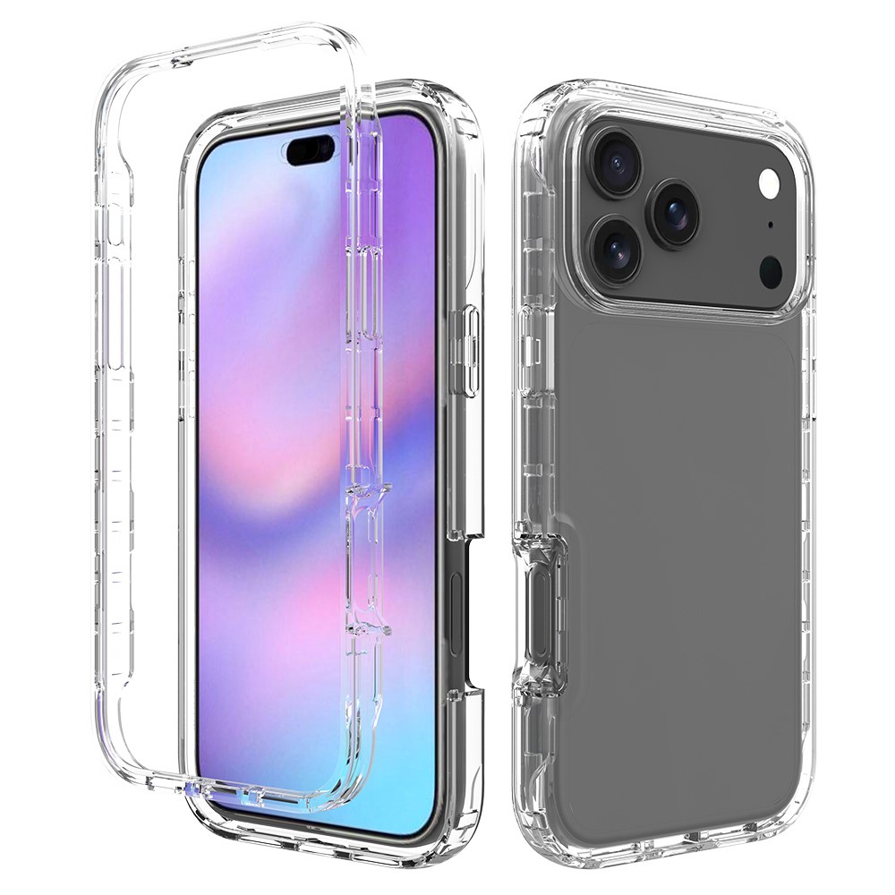  iPhone 17 Pro Max Skal Shockproof Hybrid Transparent