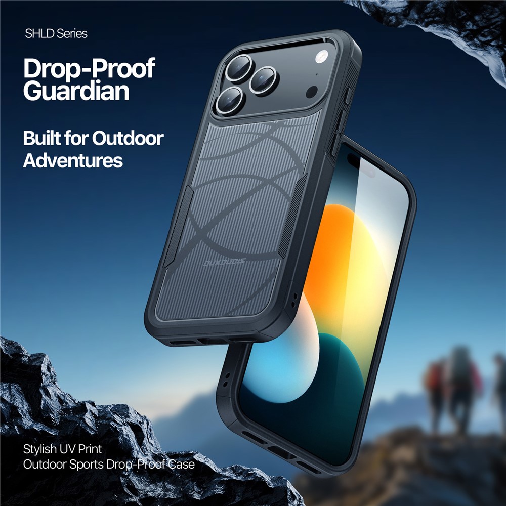DUX DUCIS DUX DUCIS iPhone 17 Pro Max Skal SHLD Series Rhythm Svart
