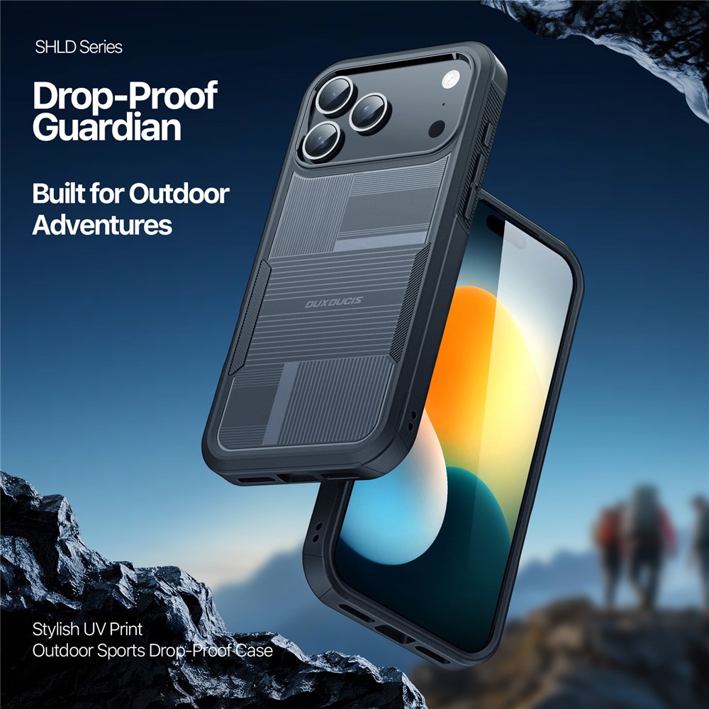 DUX DUCIS DUX DUCIS iPhone 17 Pro Max Skal SHLD Series Umbra Svart