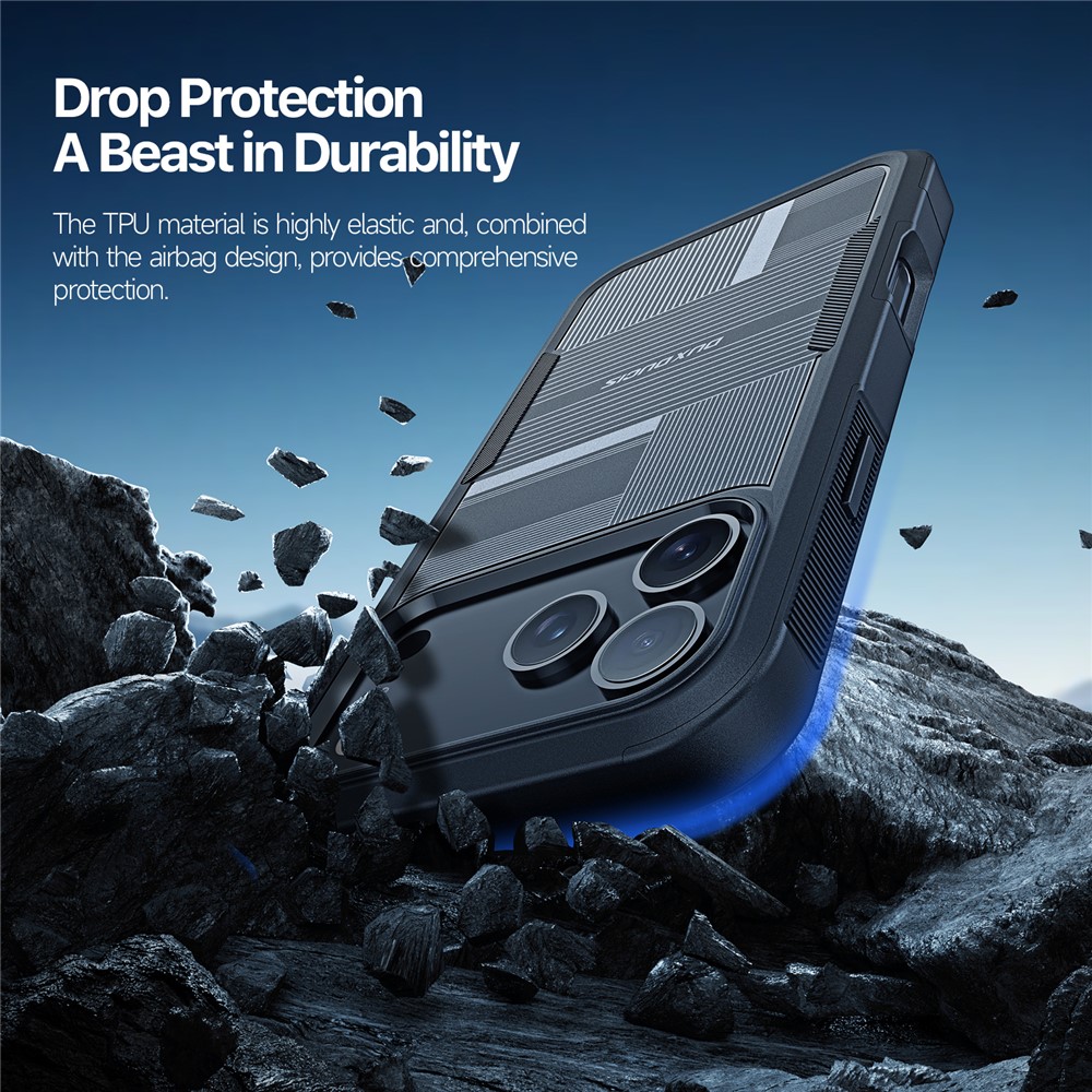 DUX DUCIS DUX DUCIS iPhone 17 Pro Max Skal SHLD Series Umbra Svart