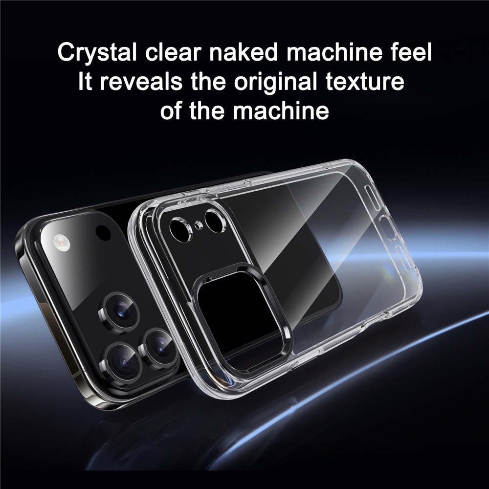 IPAKY IPAKY iPhone 17 Pro Max Skal Shockproof Transparent / Svart