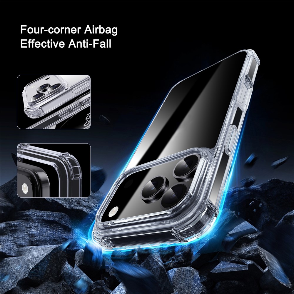 IPAKY IPAKY iPhone 17 Pro Max Skal Shockproof Transparent