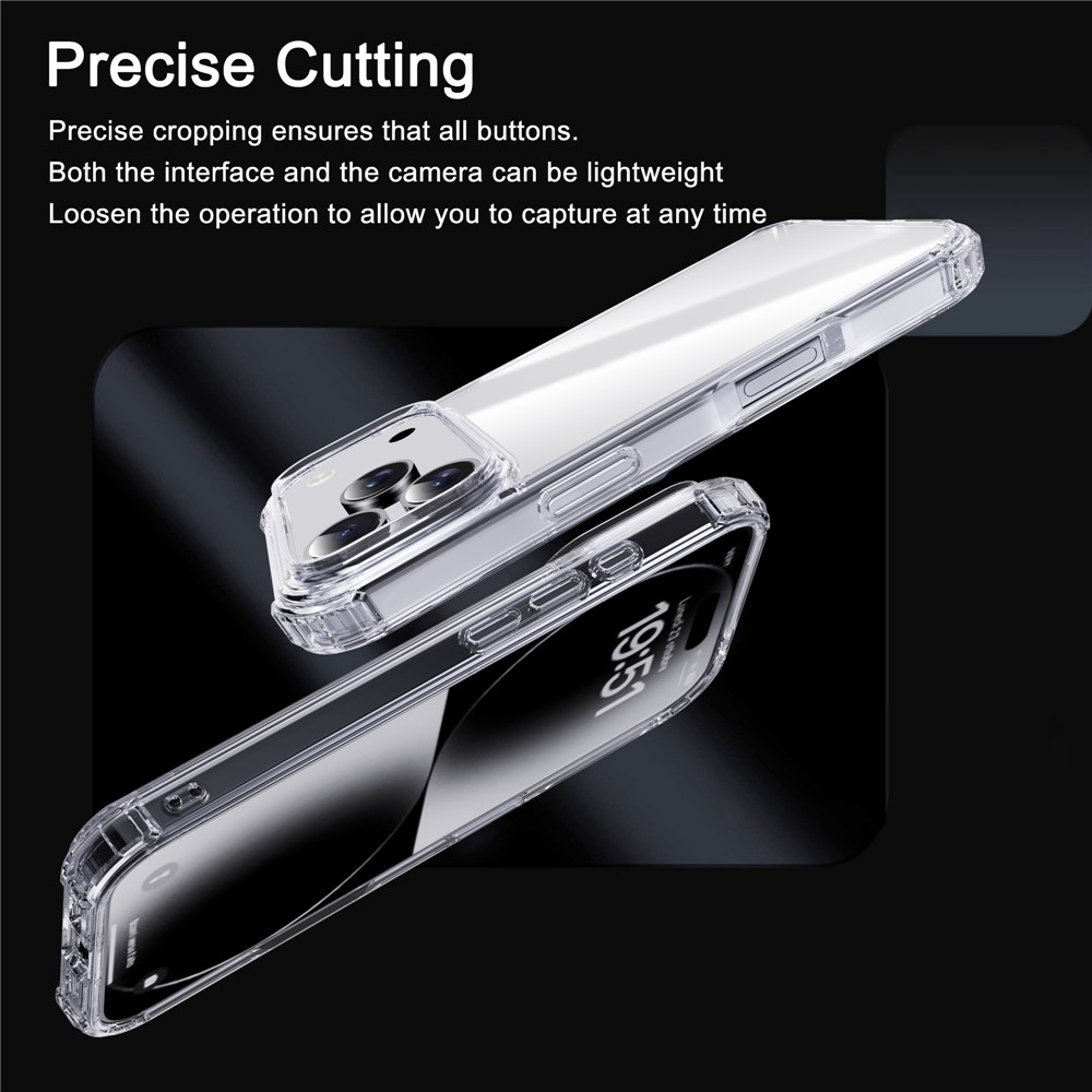 IPAKY IPAKY iPhone 17 Pro Max Skal Shockproof Transparent