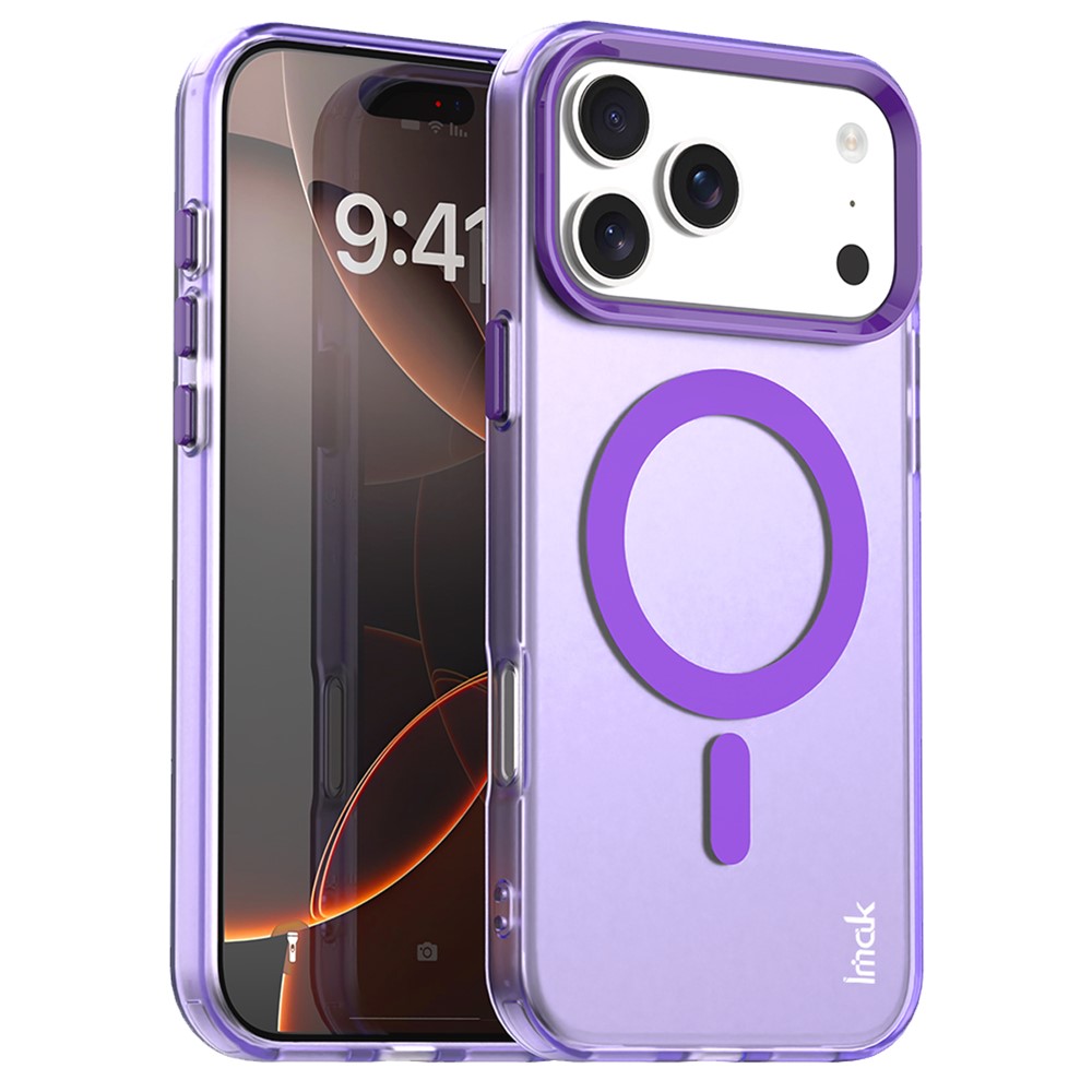 IMAK IMAK iPhone 17 Pro Max Skal MagSafe Anti Drop Lila