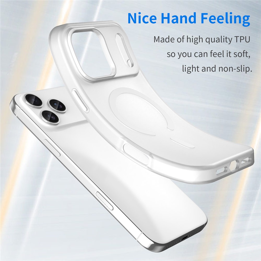  iPhone 17 Pro Max Skal MagSafe Hybrid Vit