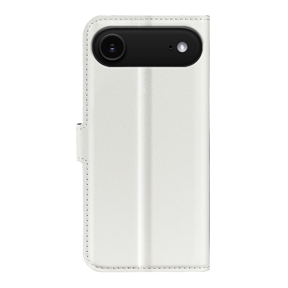  iPhone Air Fodral Litchi Läder Vit