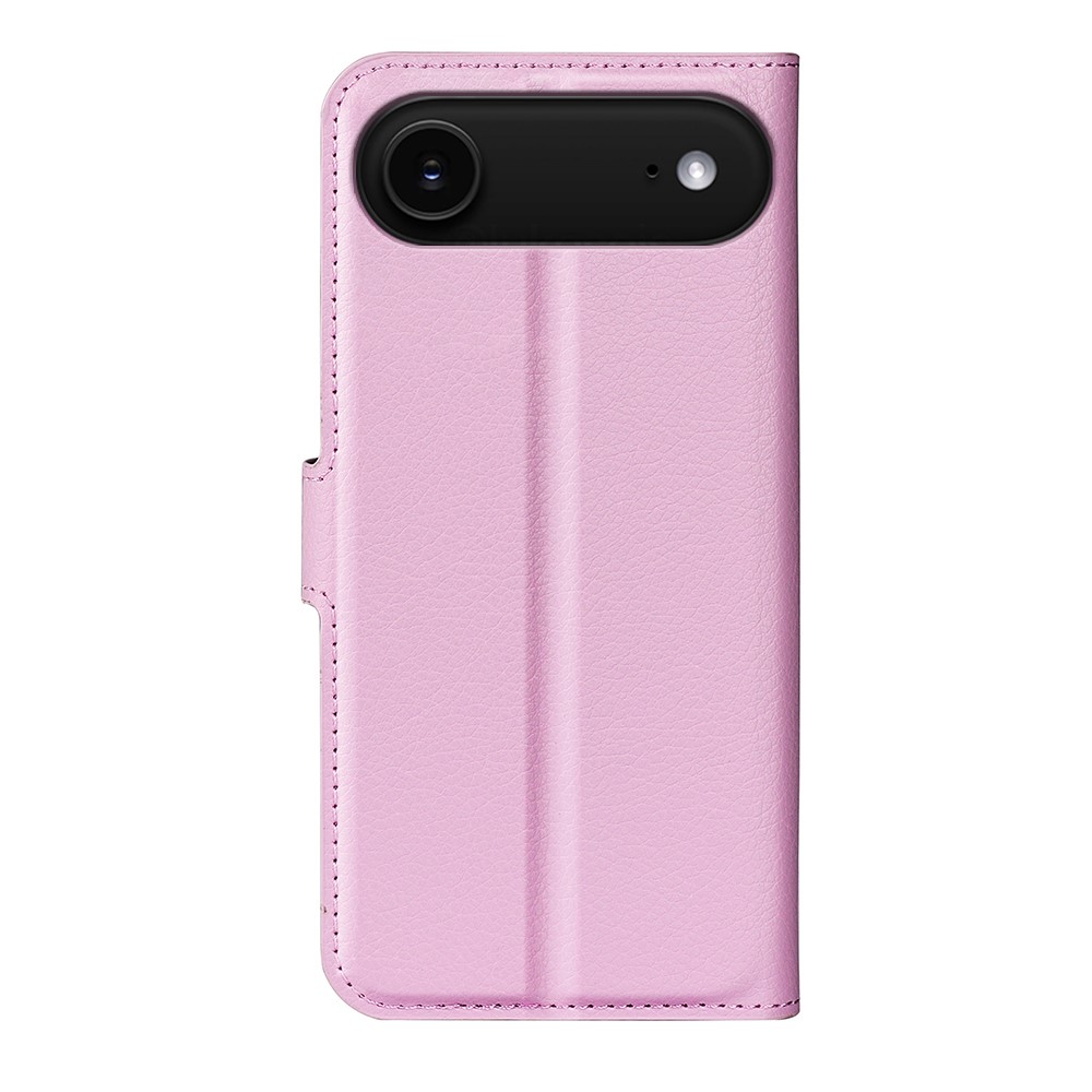  iPhone Air Fodral Litchi Läder Ljus Rosa