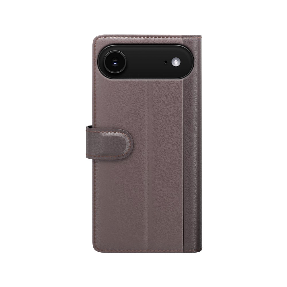  iPhone Air Fodral Premium Äkta Läder Brun