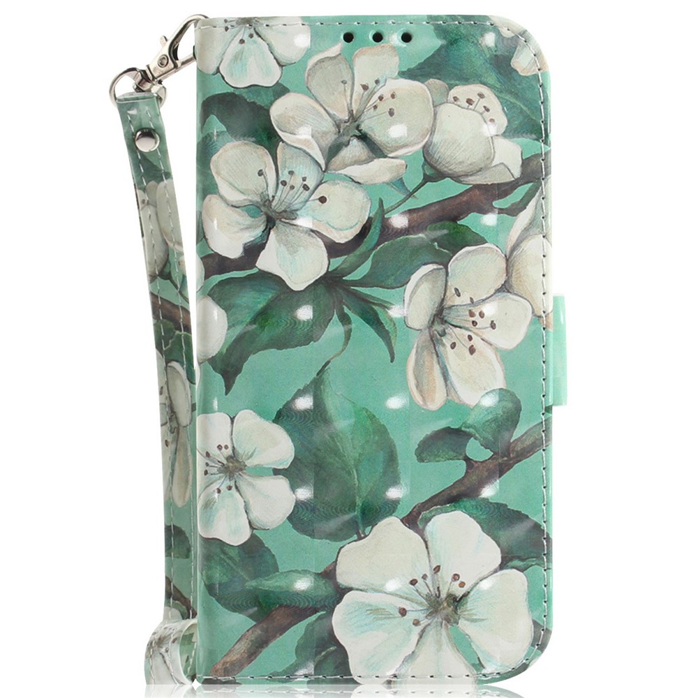  iPhone Air Fodral Med Tryck Vita Blommor