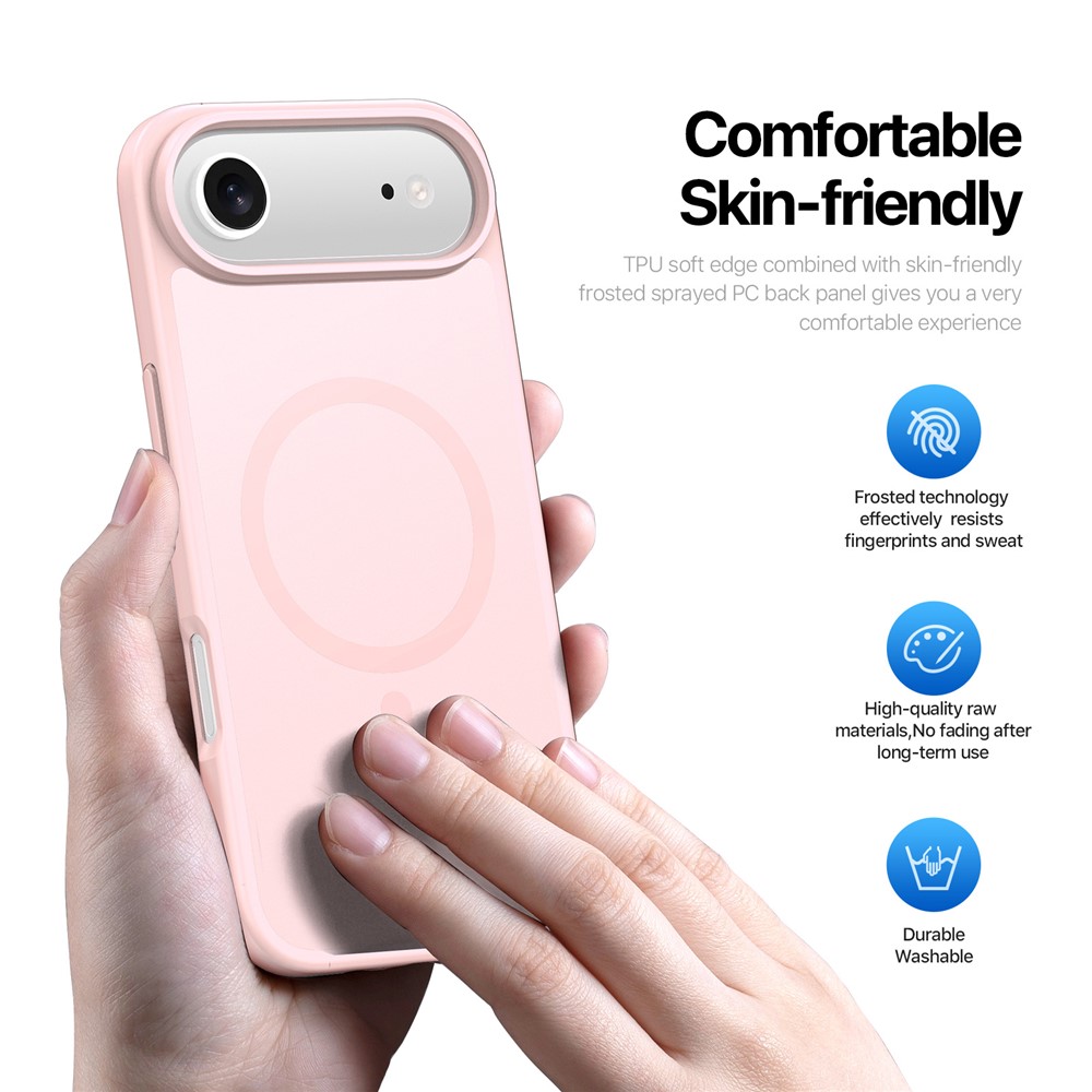 DUX DUCIS DUX DUCIS iPhone Air Skal MagSafe Yind Series Rosa