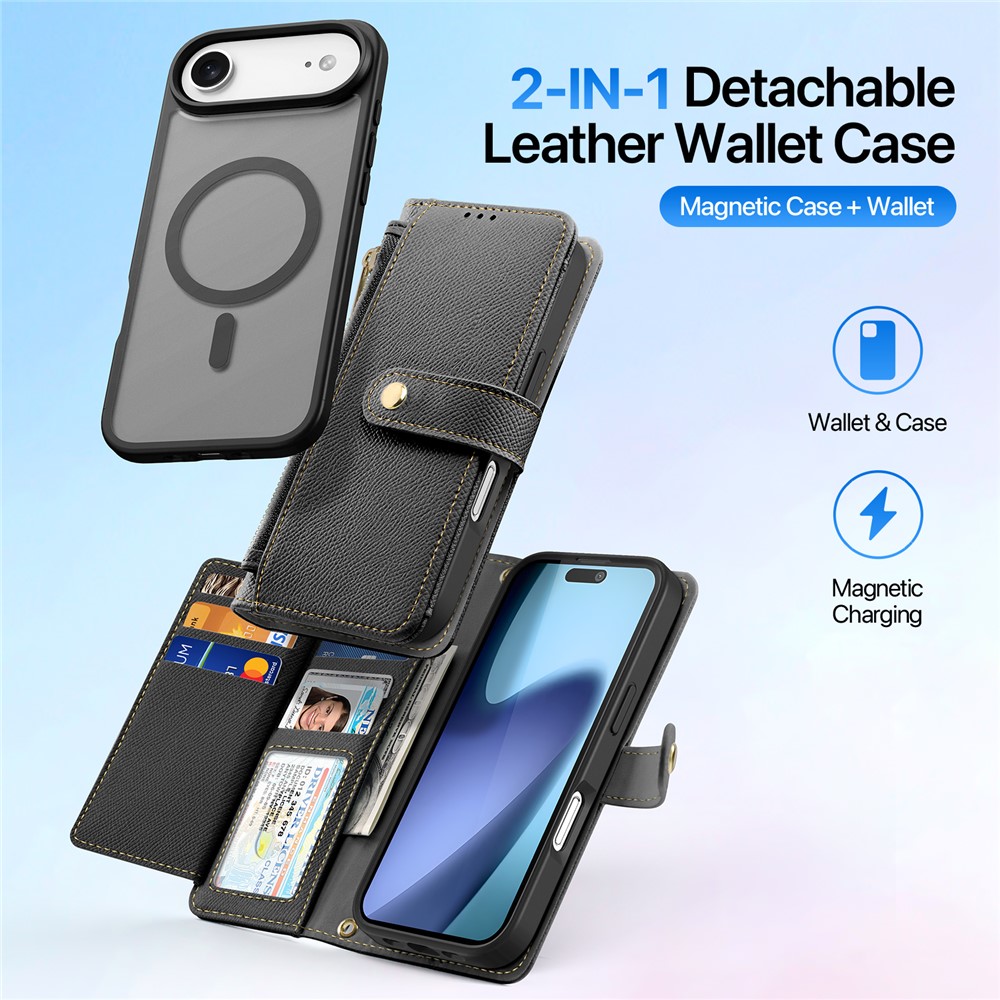DUX DUCIS DUX DUCIS iPhone Air 2in1 Magnet Fodral Lawa Series Svart