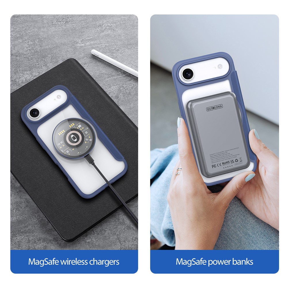 DUX DUCIS DUX DUCIS iPhone Air Fodral MagSafe Skin X Pro Blå