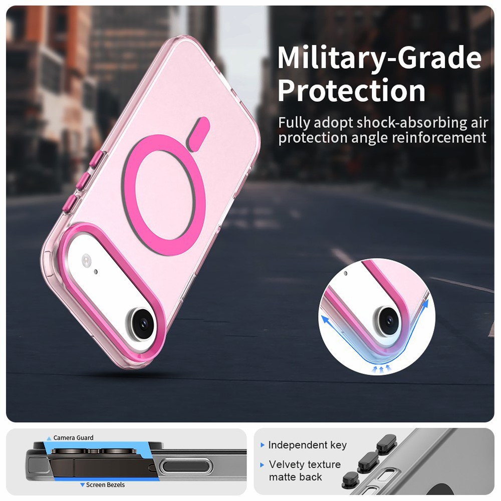 iPhone Air Skal Magsafe Hybrid Rosa