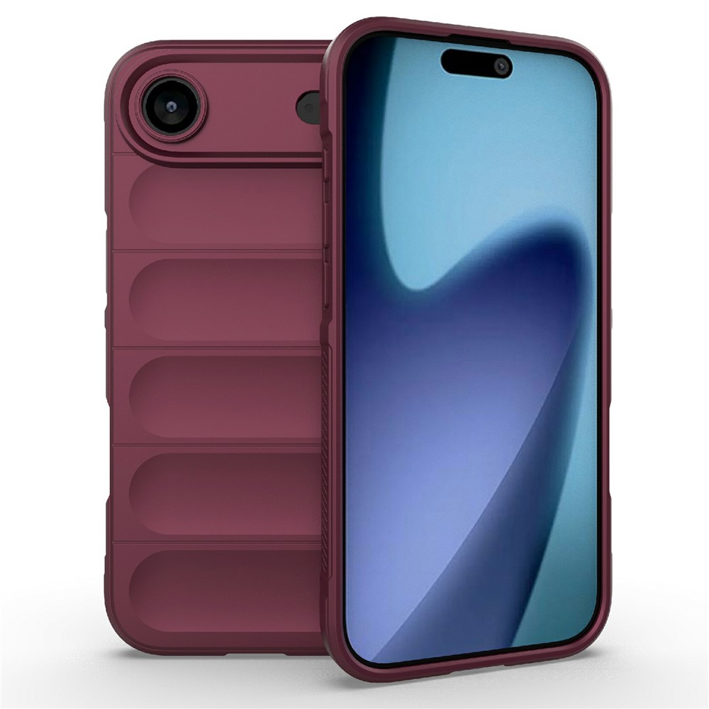  iPhone Air Skal Magic Shield Vinröd