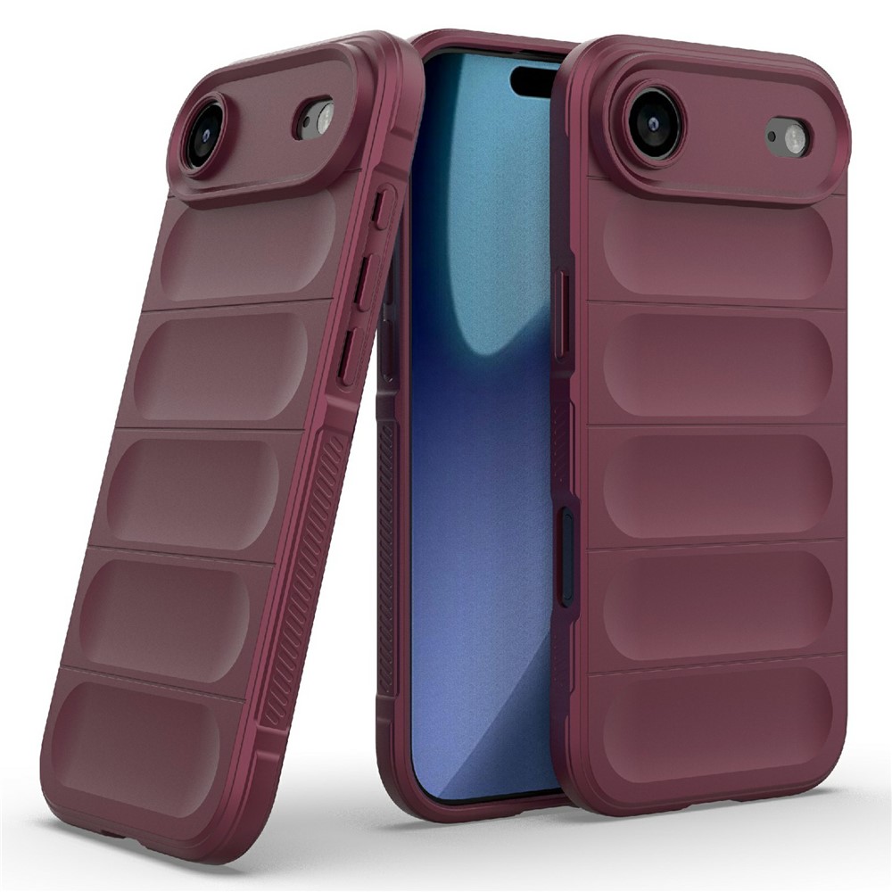  iPhone Air Skal Magic Shield Vinröd
