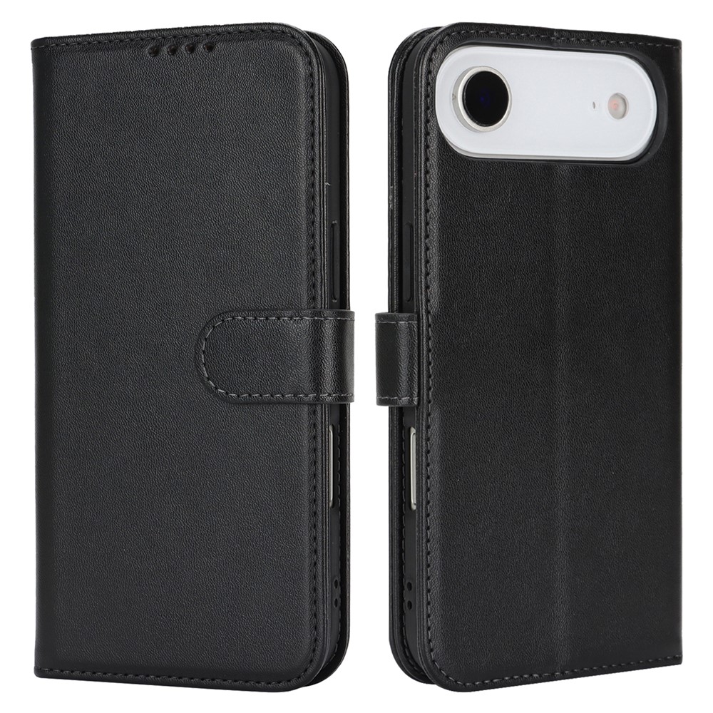  iPhone Air Fodral Läder Svart
