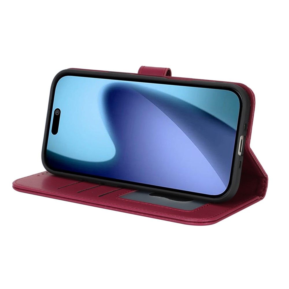  iPhone Air Fodral Läder Röd