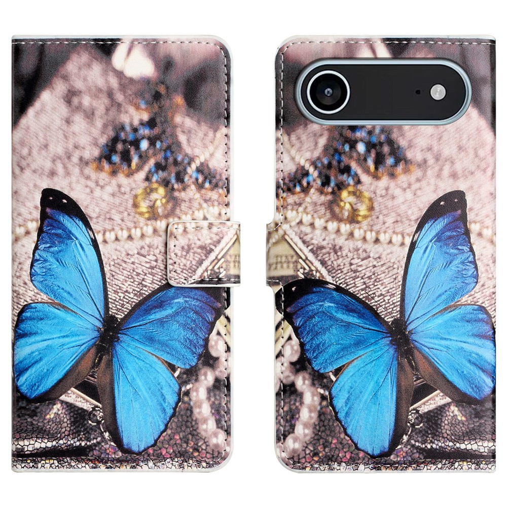  iPhone Air Fodral Med Tryck Blå Fjäril