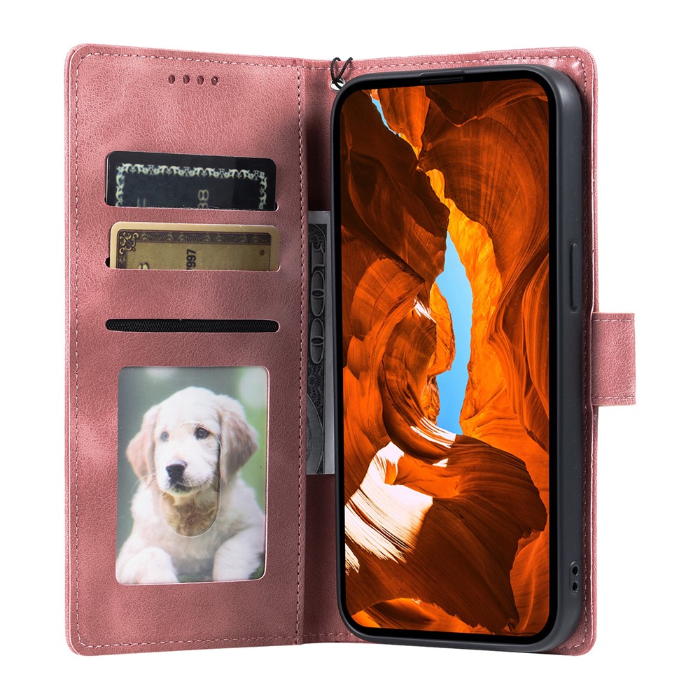  iPhone Air Fodral Mandala Läder Roséguld