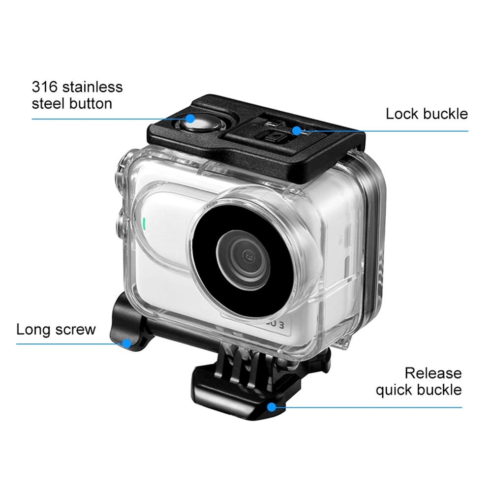 PULUZ PULUZ Vattentät Fodral För Insta360 GO 3 / 3S