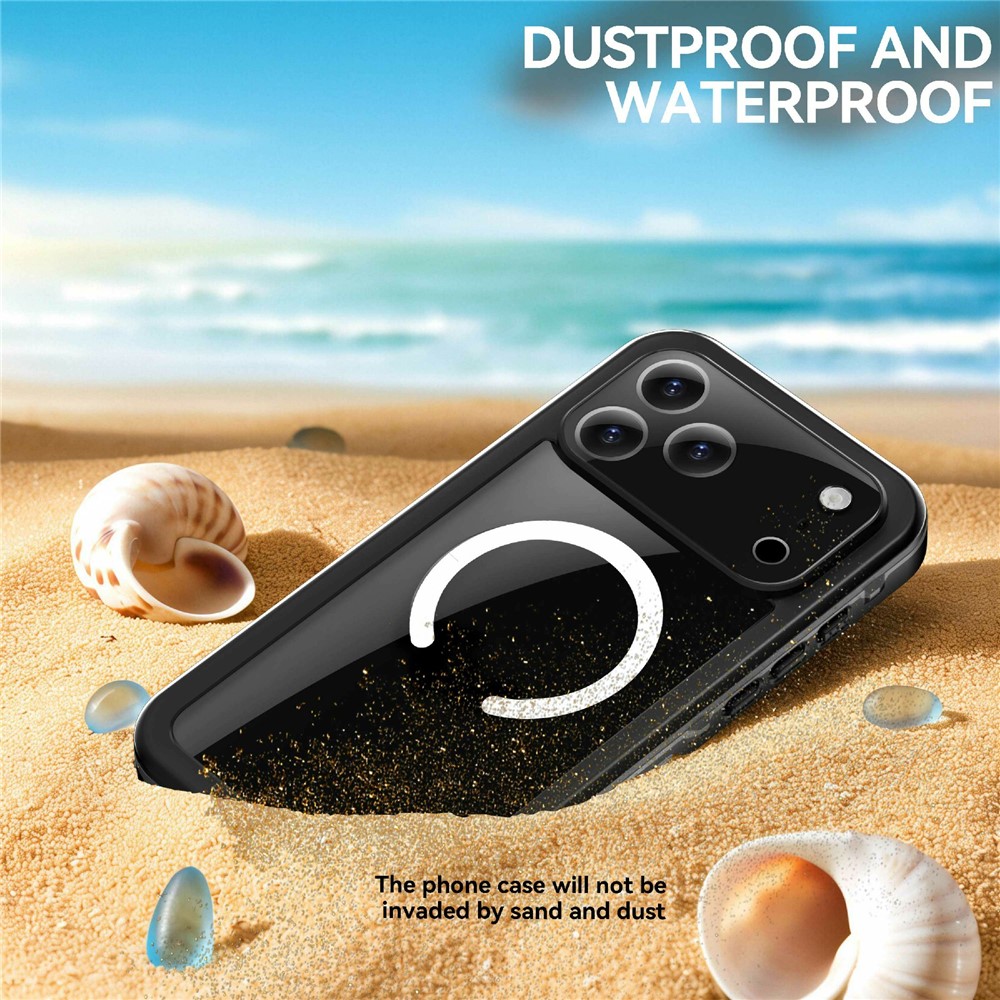 REDPEPPER REDPEPPER iPhone 17 Pro Max Skal MagSafe Vattentät IP68 Svart