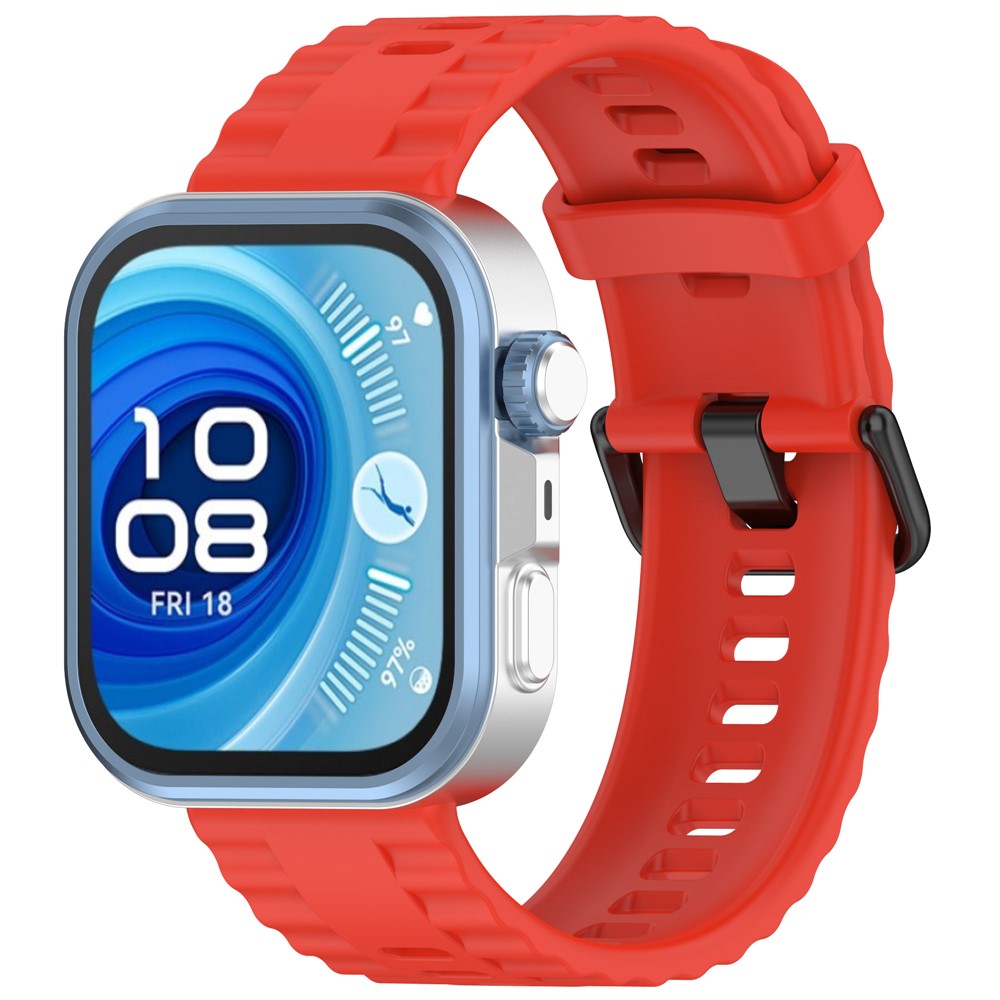  Huawei Watch Fit 4 Pro / 4 / 3 Armband Silikon Röd