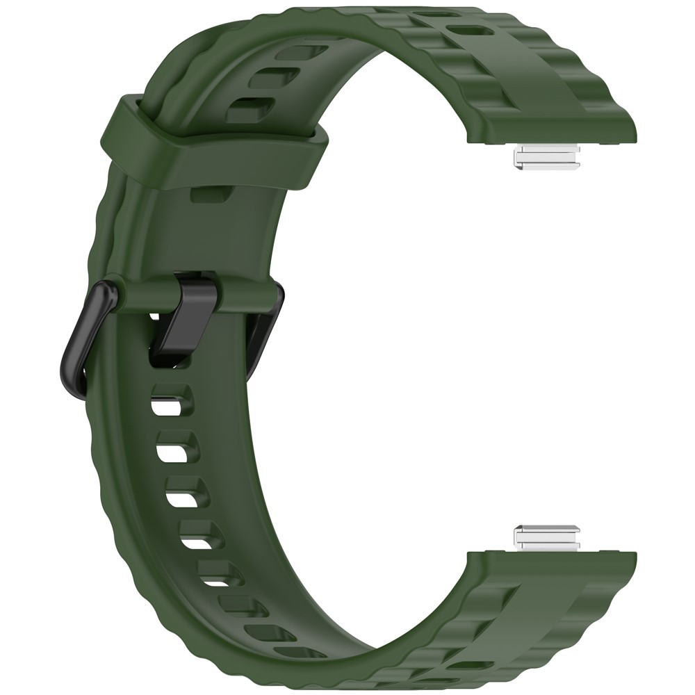  Huawei Watch Fit 4 Pro / 4 / 3 Armband Silikon Militär Grön