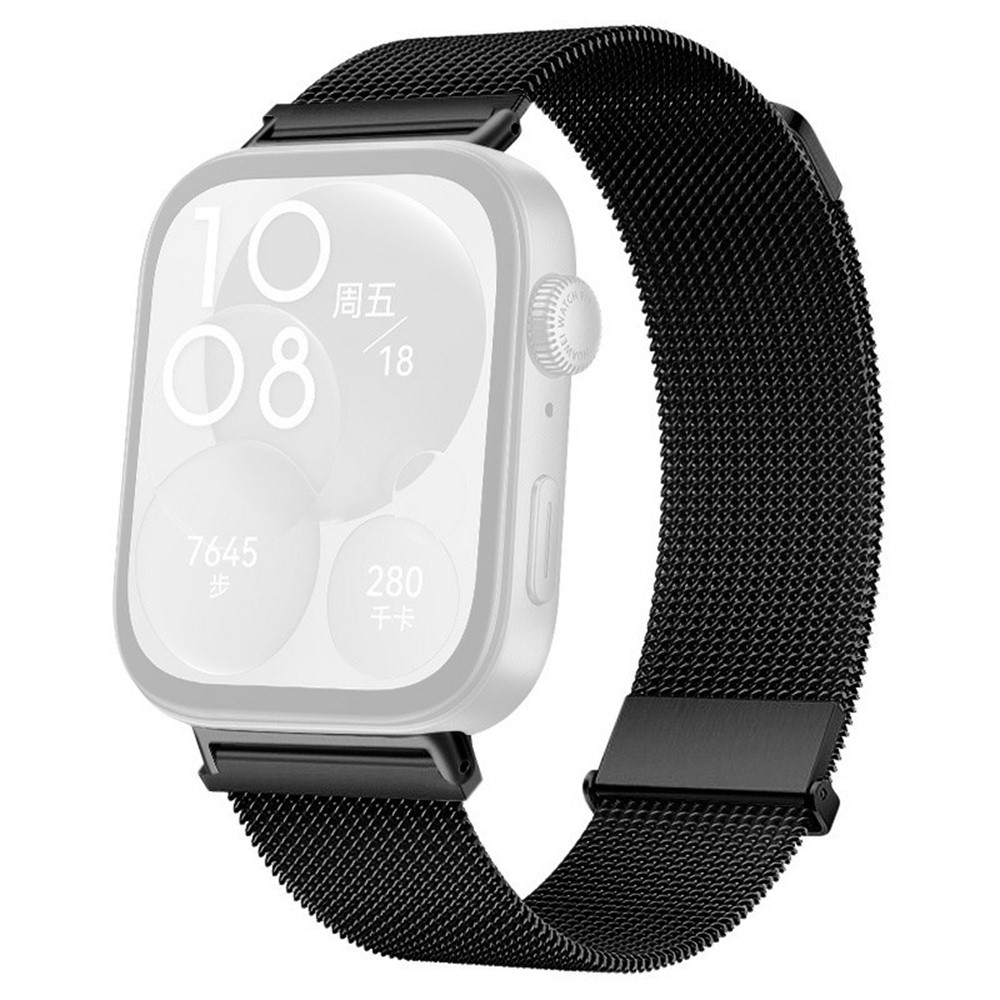  Huawei Watch Fit 4 Pro / 4 / 3 Klockarmband Milanese Svart