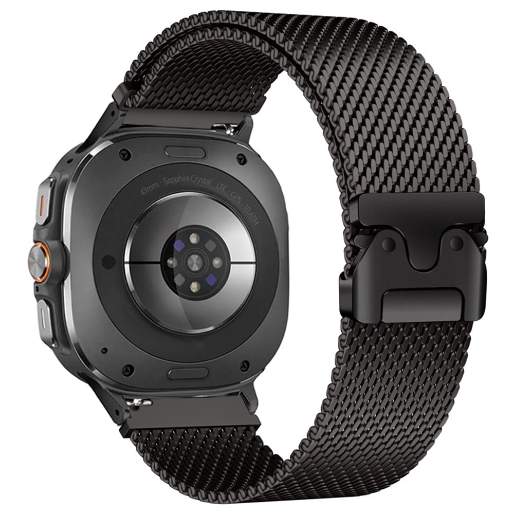  Galaxy Watch Ultra 47 mm Armband Milanese Svart