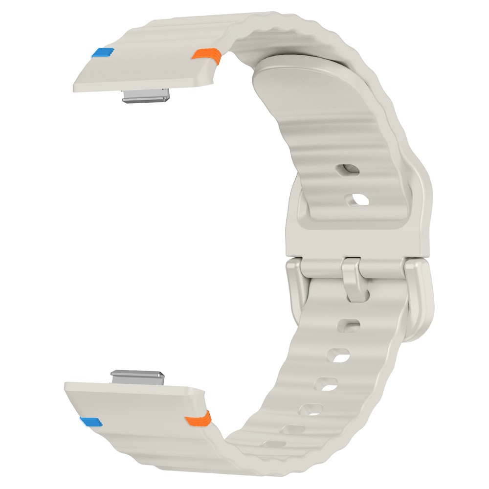  Huawei Watch Fit 4 Pro / 4 / 3 Klockarmband Wave Silikon Starlight