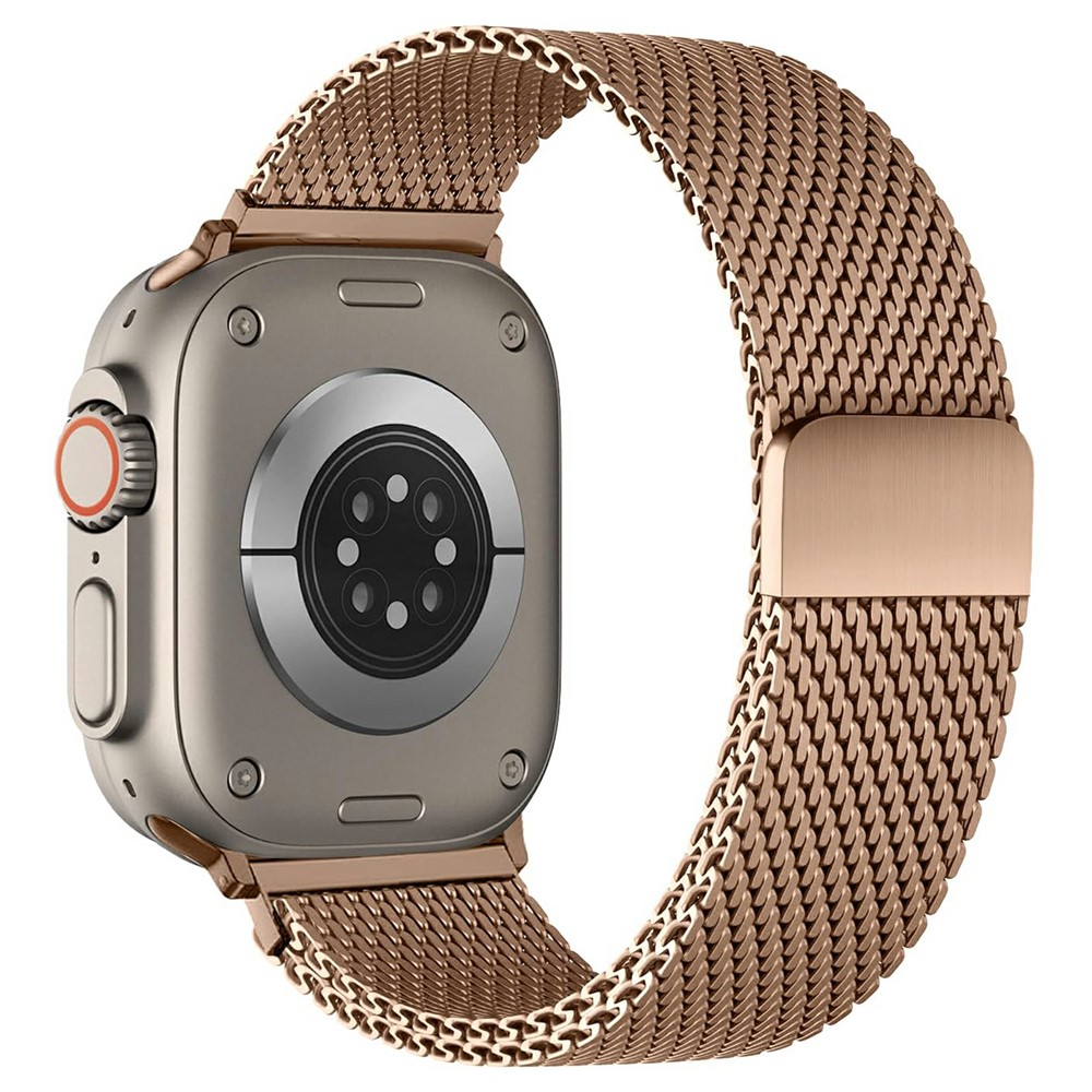  Apple Watch 38/40/41/42 mm Armband Milanese Roséguld