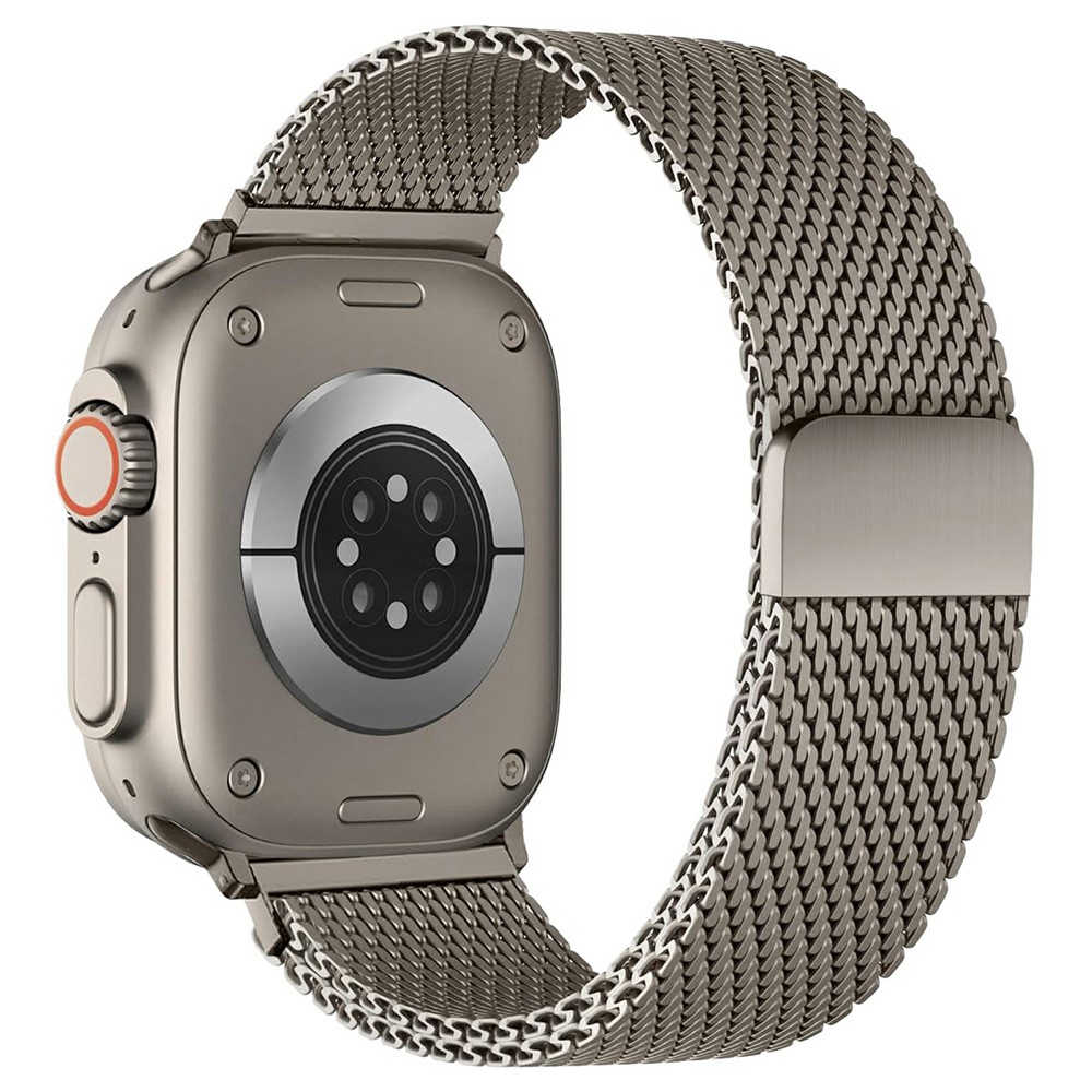  Apple Watch 38/40/41/42 mm Armband Milanese Titanium