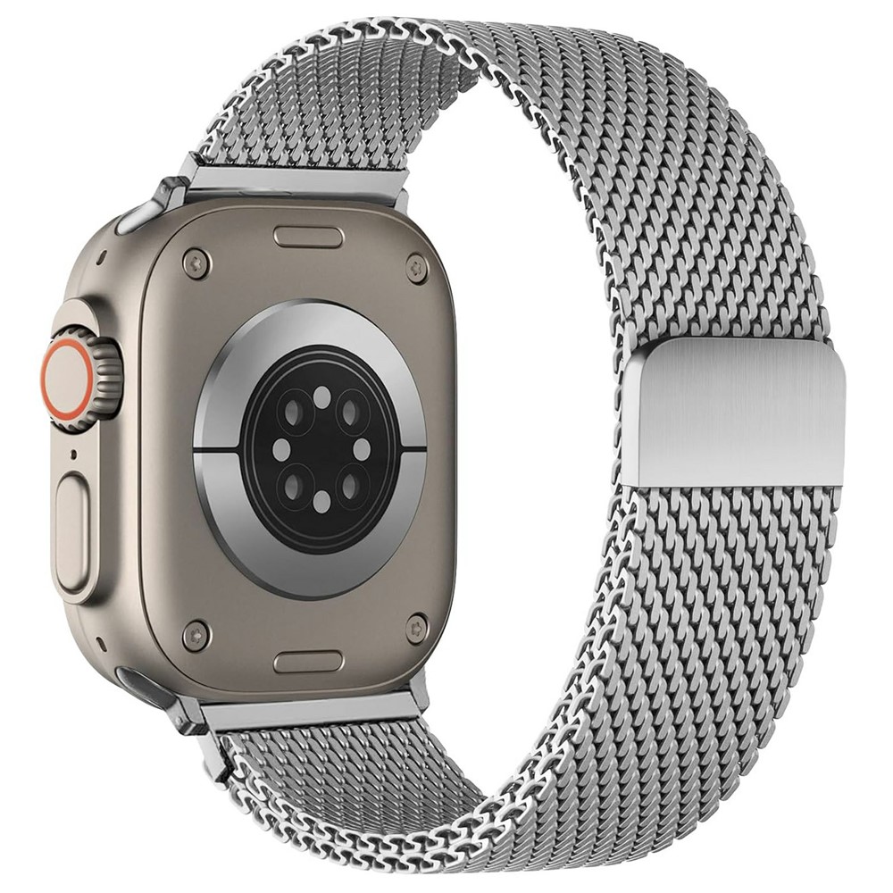  Apple Watch 38/40/41/42 mm Armband Milanese Silver