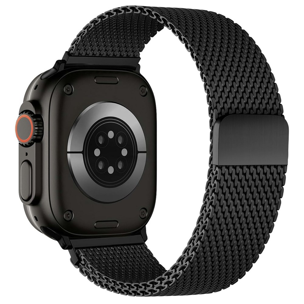  Apple Watch 38/40/41/42 mm Armband Milanese Svart