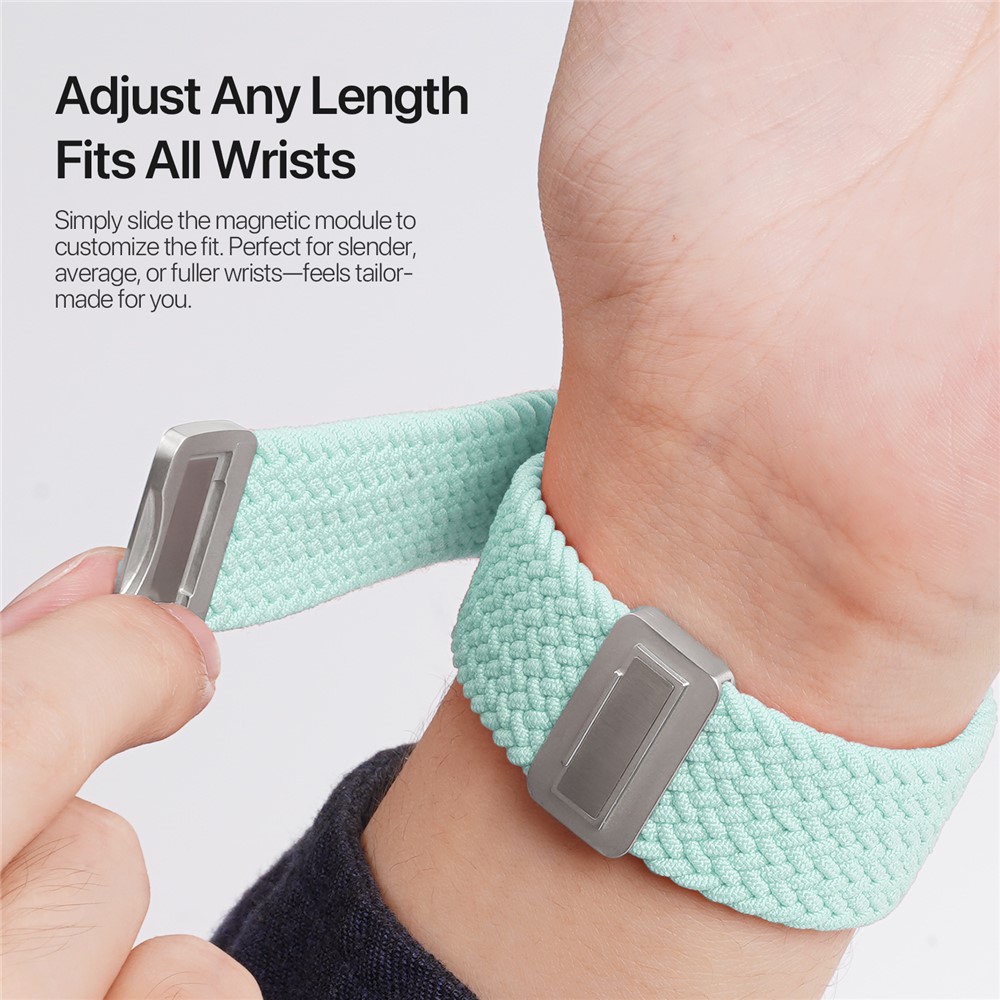 DUX DUCIS DUX DUCIS Apple Watch 38/40/41/42 mm Armband Flätat Grön