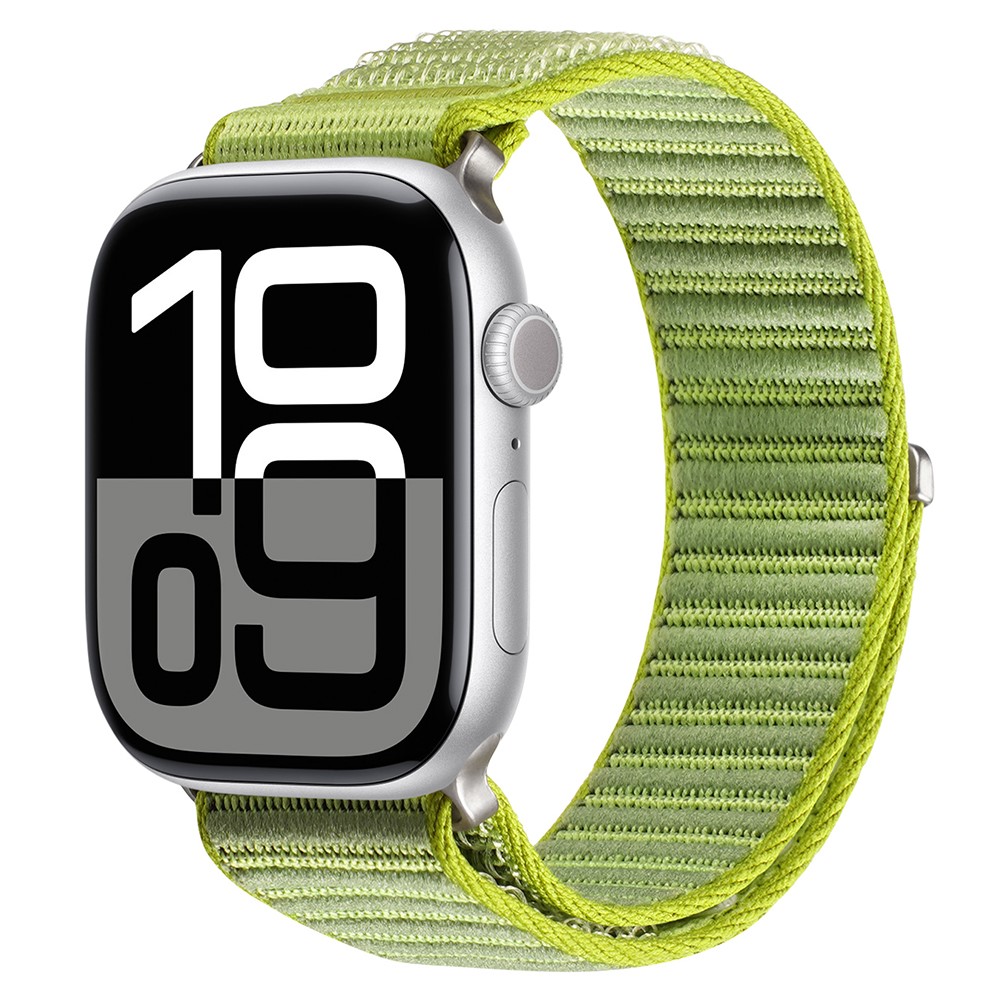 DUX DUCIS DUX DUCIS Apple Watch 38/40/41/42 mm Armband Nylon Loop Grön