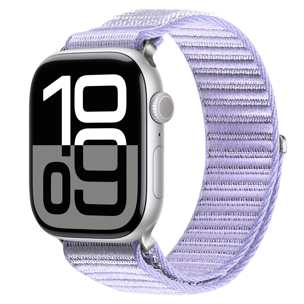 DUX DUCIS DUX DUCIS Apple Watch 38/40/41/42 mm Armband Nylon Loop Lila