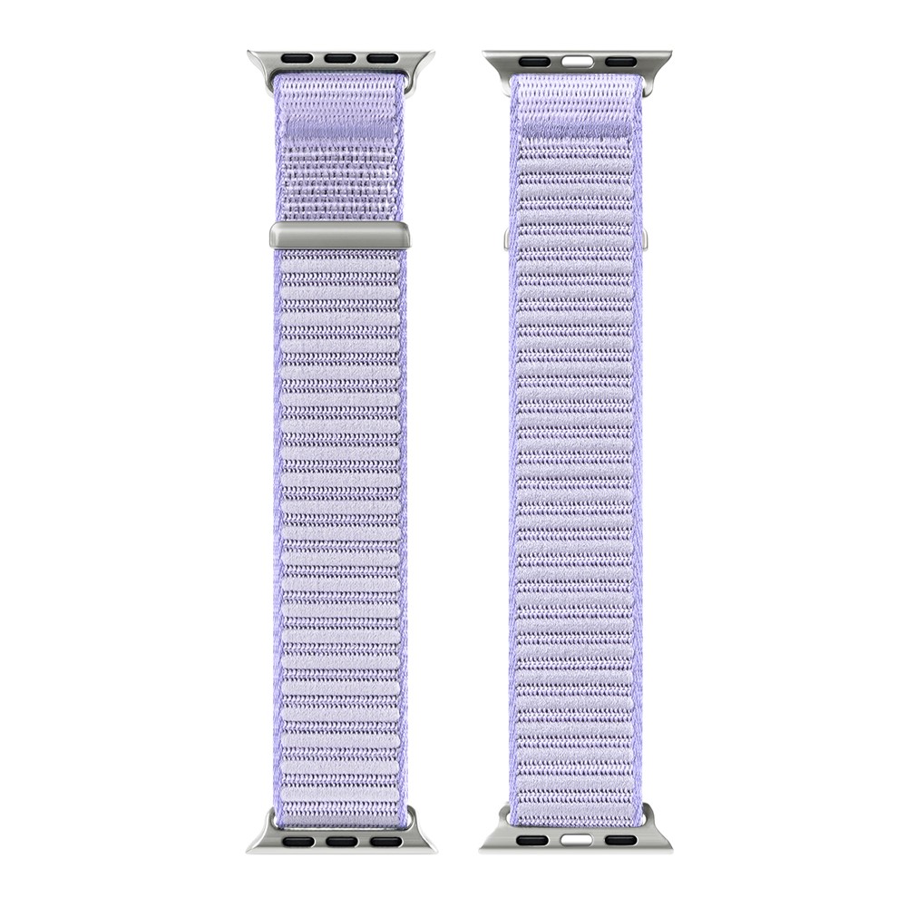DUX DUCIS DUX DUCIS Apple Watch 42/44/45/46/49 mm Armband Nylon Loop Lila