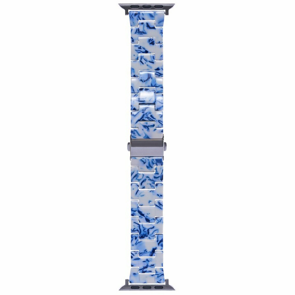 LEMONDA LEMONDA Apple Watch 38/40/41/42 mm Armband Resin Blå / Vit