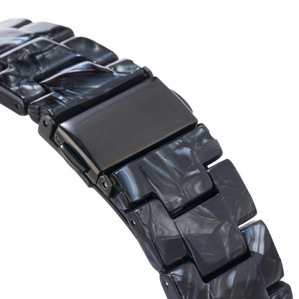 LEMONDA LEMONDA Apple Watch 38/40/41/42 mm Armband Resin Svart