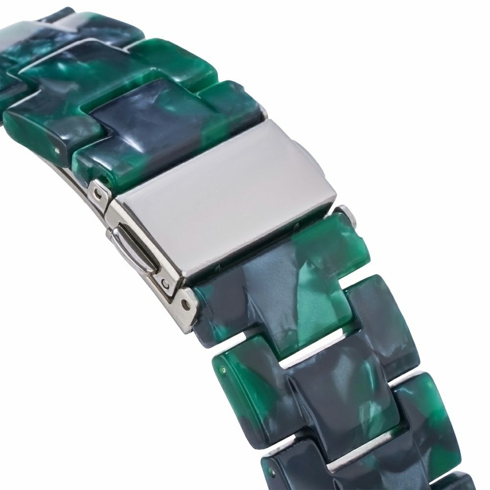 LEMONDA LEMONDA Apple Watch 42/44/45/46/49 mm Armband Resin Grön