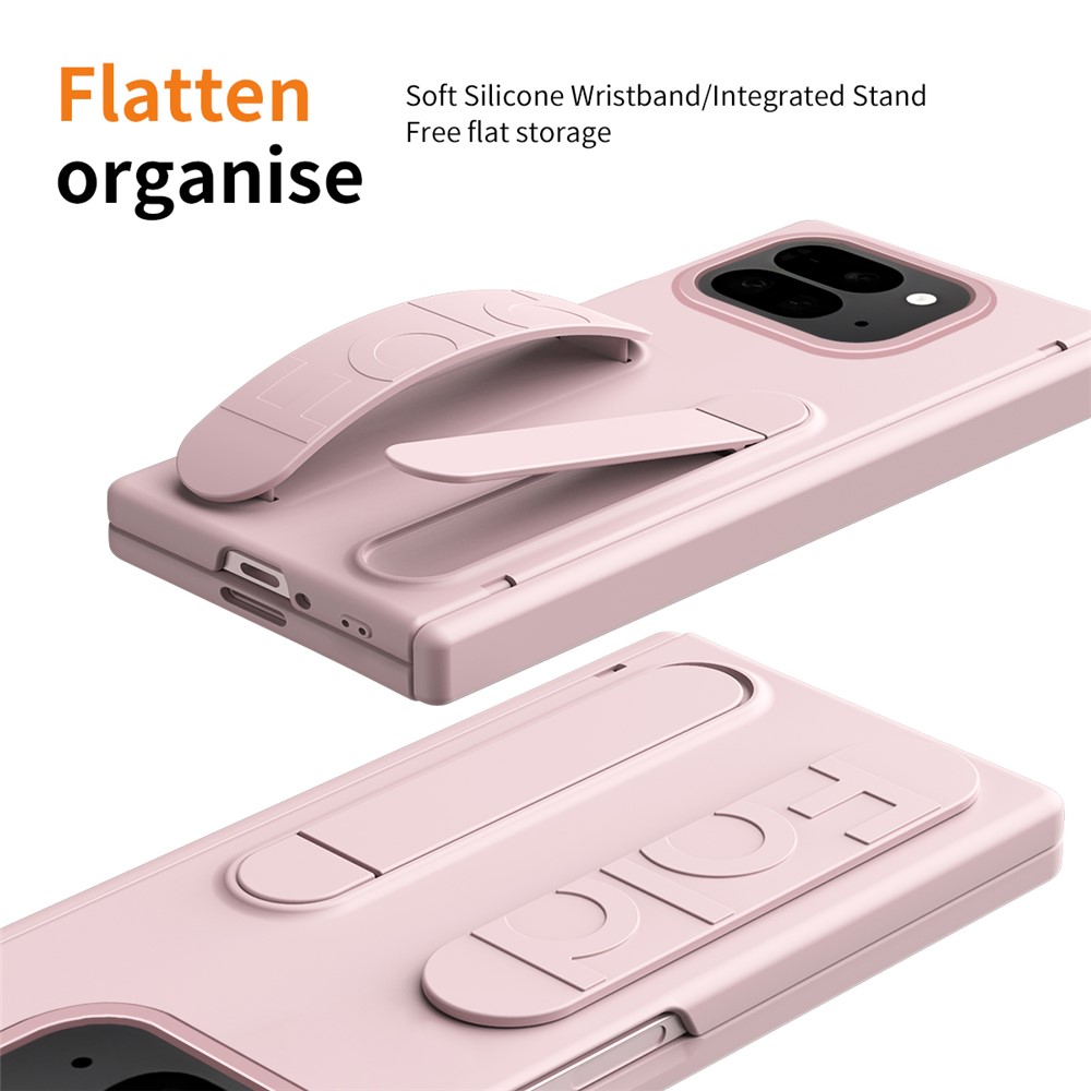  Google Pixel 10 Pro Fold Skal Kickstand Rosa