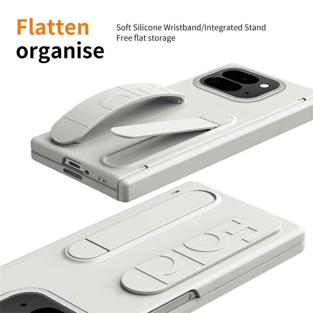  Google Pixel 10 Pro Fold Skal Kickstand Vit