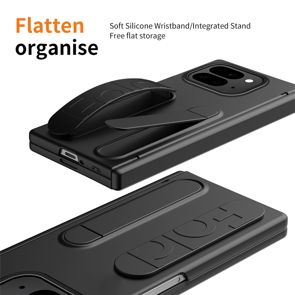  Google Pixel 10 Pro Fold Skal Kickstand Svart