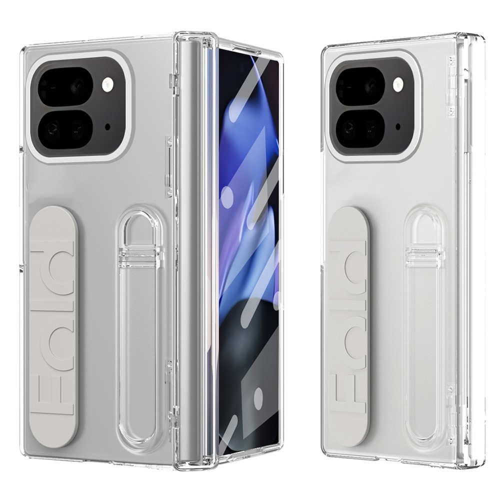 Google Pixel 10 Pro Fold Skal Kickstand Transparent