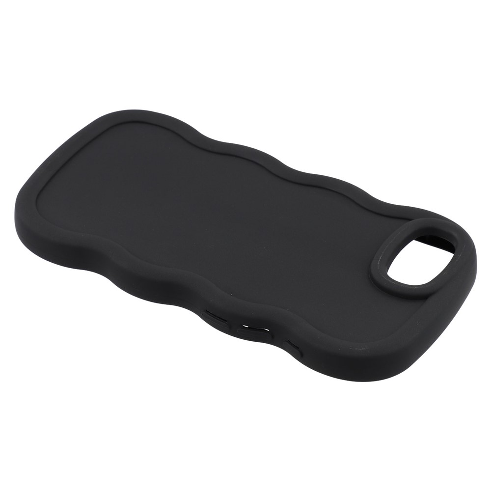  iPhone 17e / 16e Mobilskal Wavy Svart