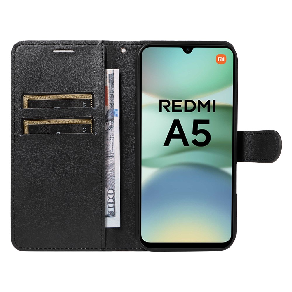 Xiaomi Redmi A5 Fodral Läder Svart