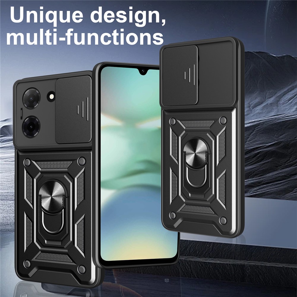  Xiaomi Redmi A5 Skal CamShield Hybrid Ring Svart